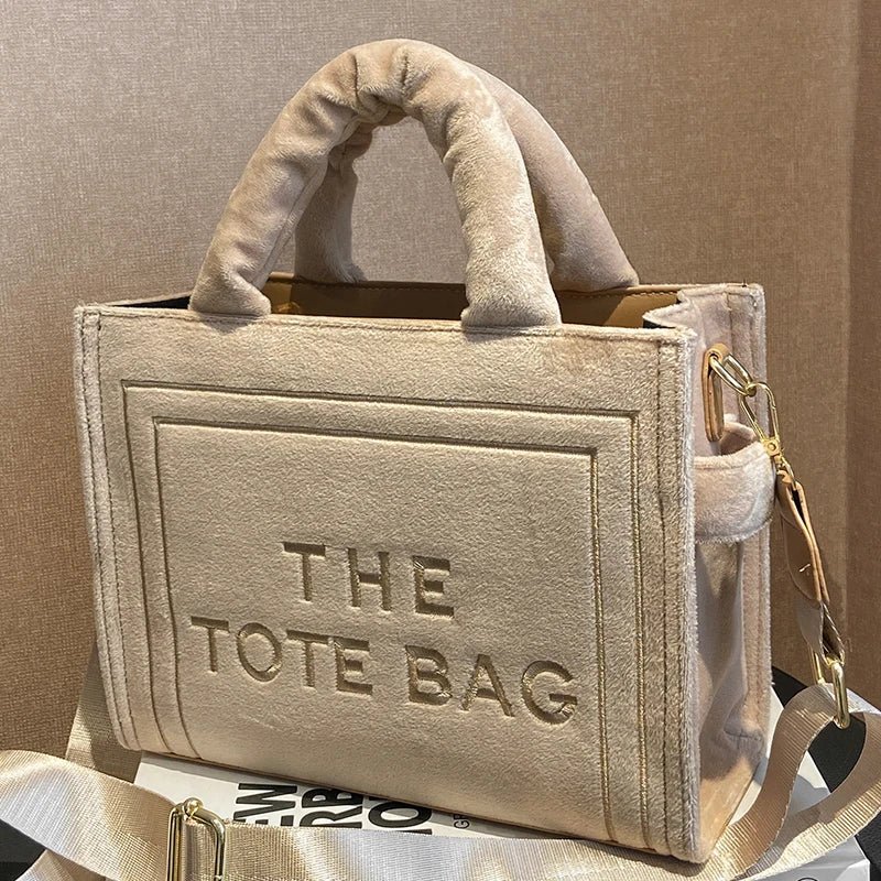 the tote bag – velour edition