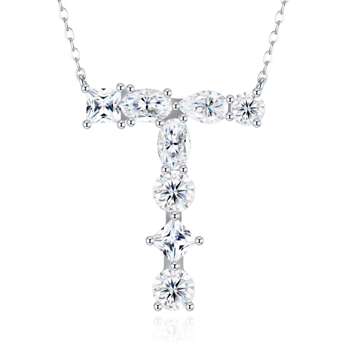 Diamond Letter Necklace