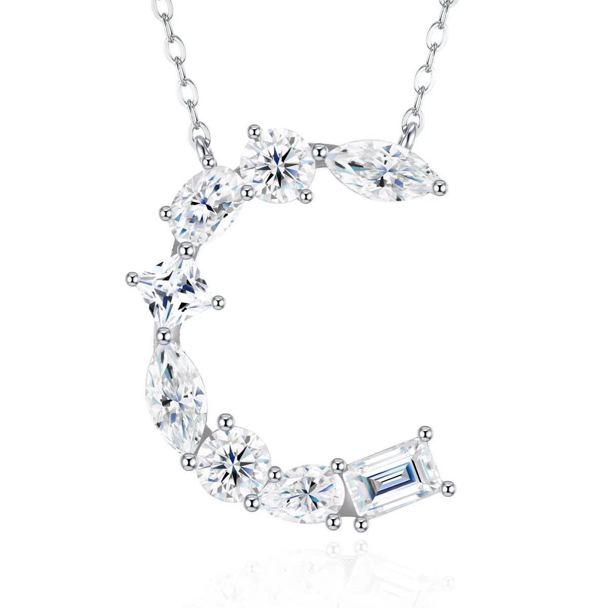 Diamond Letter Necklace