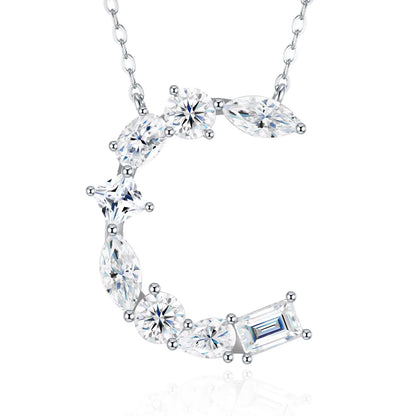Diamond Letter Necklace
