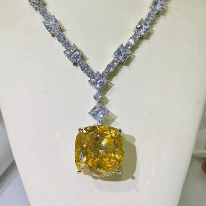 Sol Guajiro — Citrine & Moissanite Collar