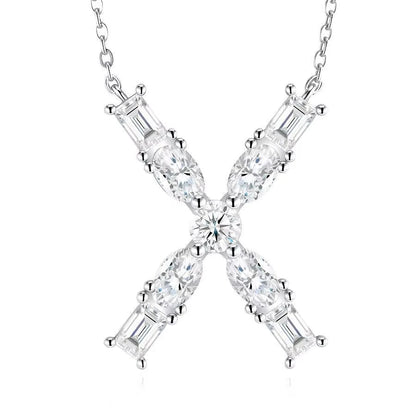 Diamond Letter Necklace