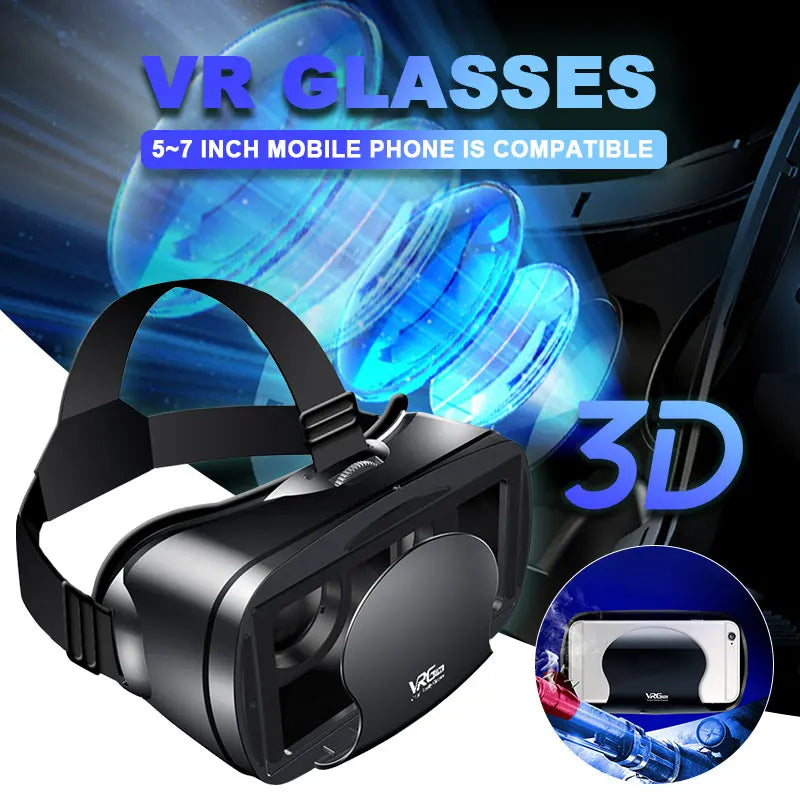 Virtual Reality Headset – 3D Glasses for Smartphone