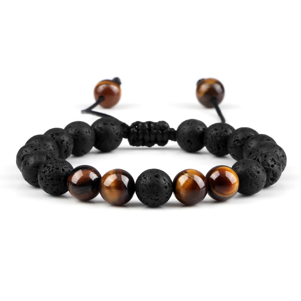 Crowned Lava & Tiger Eye