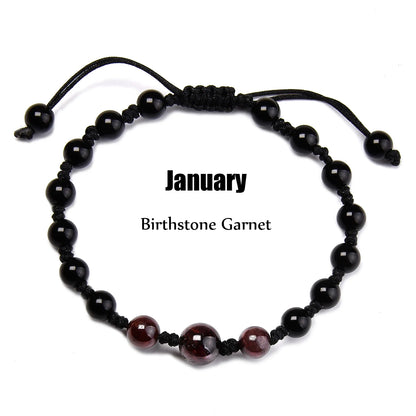 12-Month Birthstone Bracelets