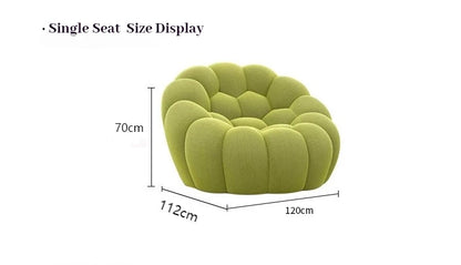 The Bubble Cloud™ - Handcrafted in Italian Fabric