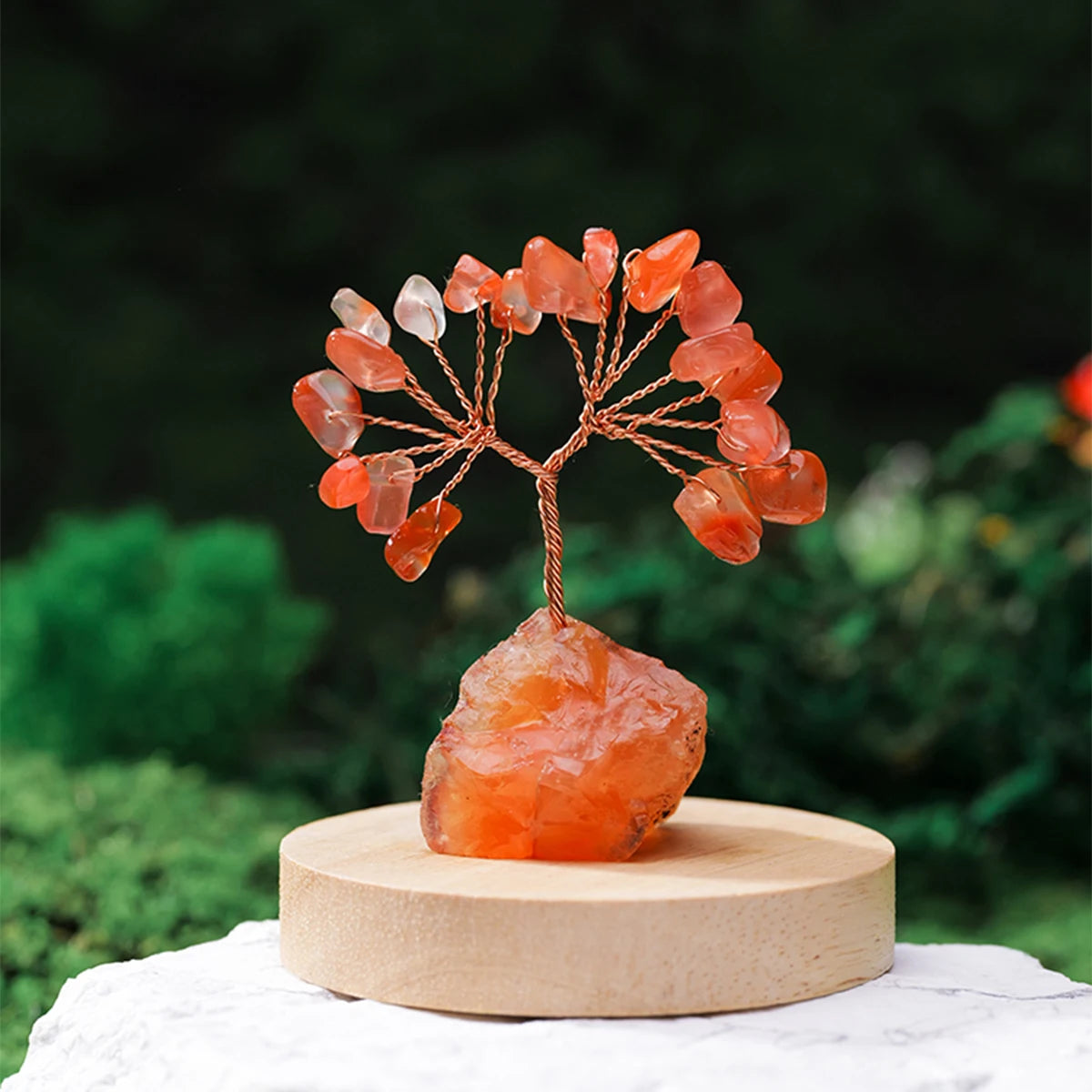 mineral crystal lucky tree