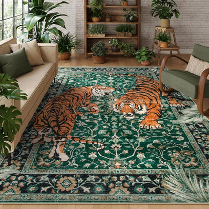 Persian Tiger Rug - Large Area Carpet