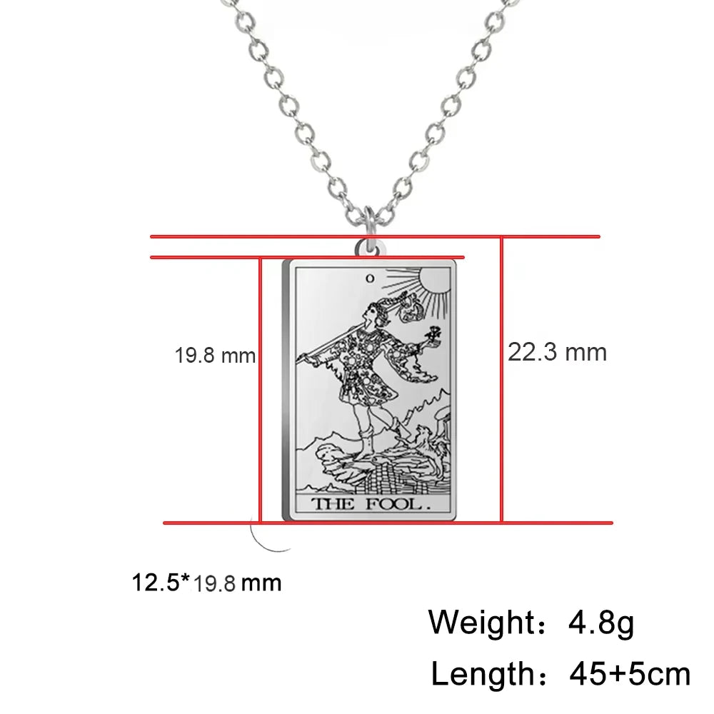 Tarot Cards Necklace