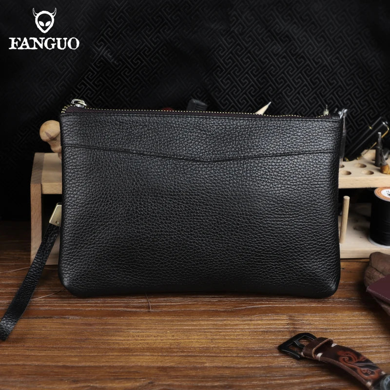 Mad Horse Leather Clutch