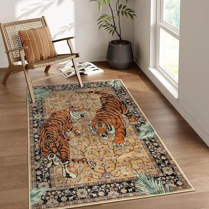 Persian Tiger Rug - Large Area Carpet