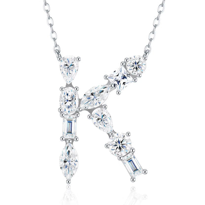 Diamond Letter Necklace