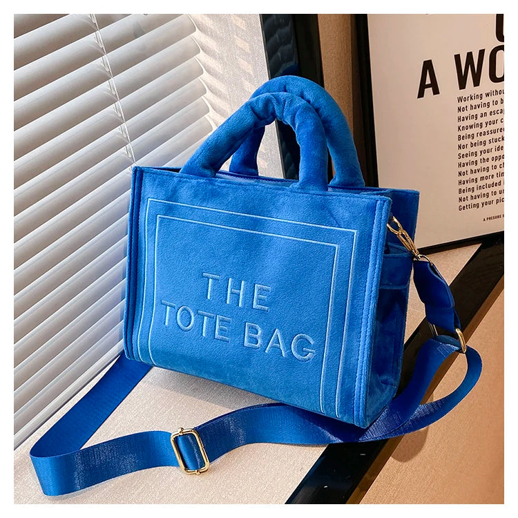 the tote bag – velour edition