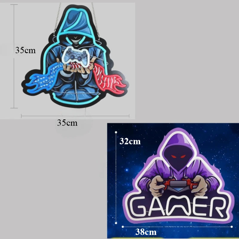 Gamer Neon LED Sign