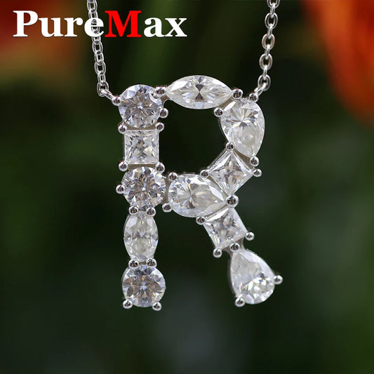 Diamond Letter Necklace