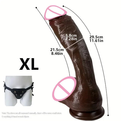 Realistic King Size Dildo