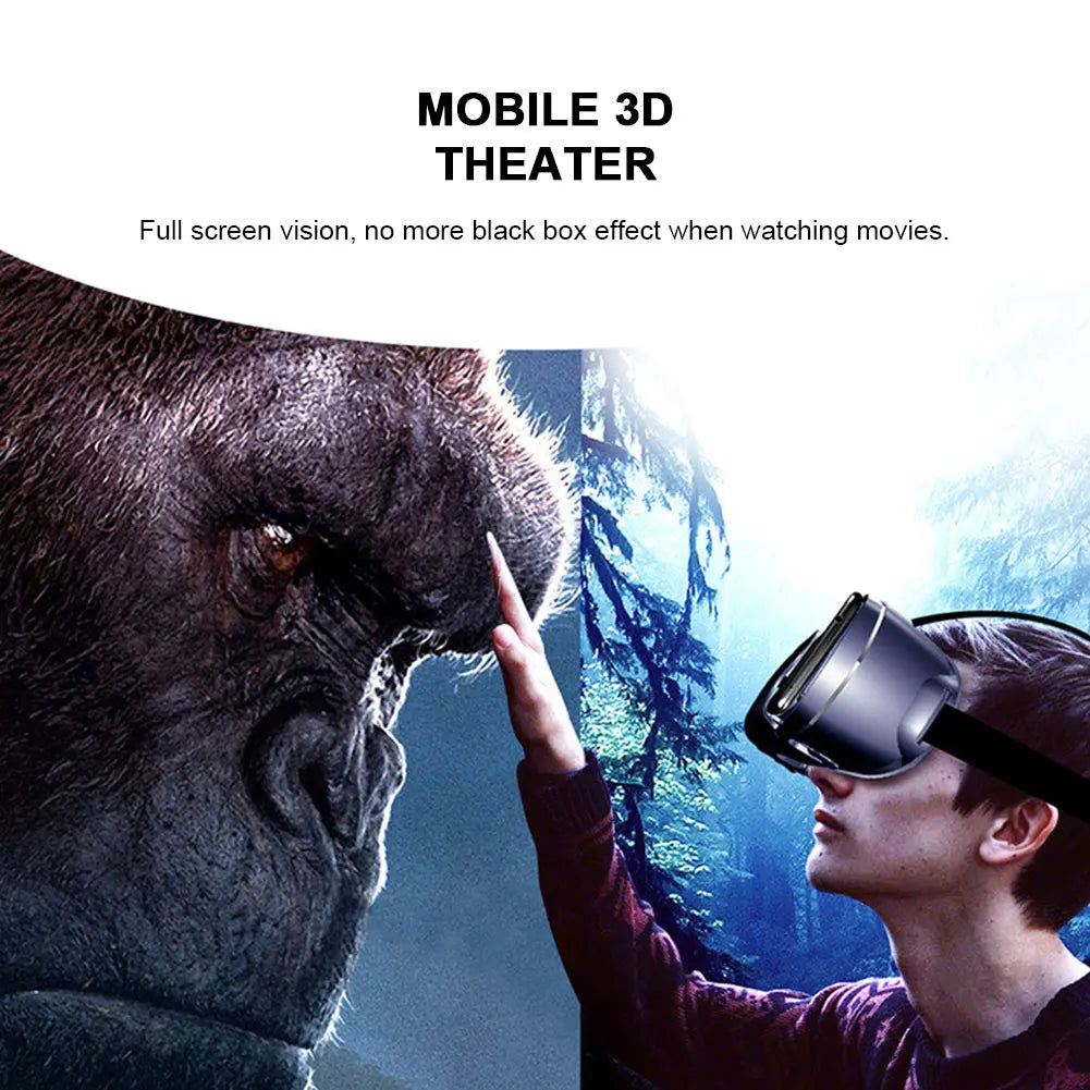 Virtual Reality Headset – 3D Glasses for Smartphone