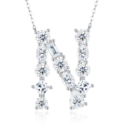 Diamond Letter Necklace
