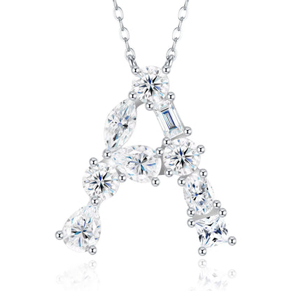 Diamond Letter Necklace