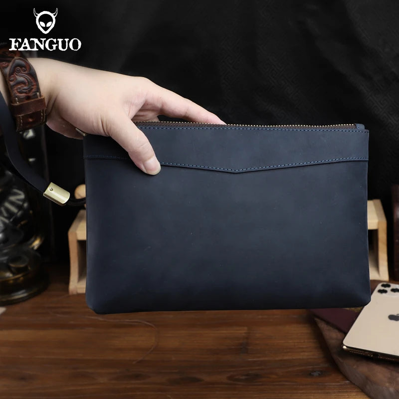 Mad Horse Leather Clutch