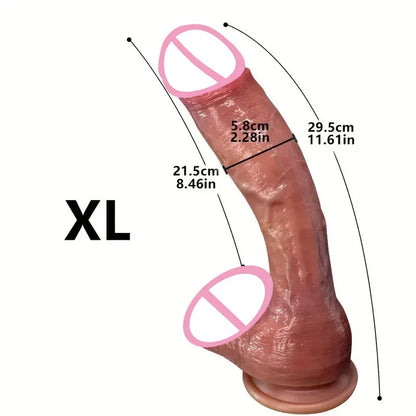 Realistic King Size Dildo
