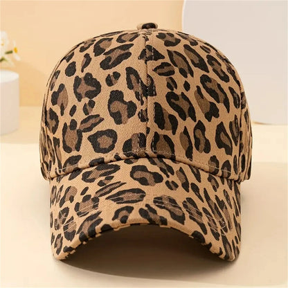 Wild Chic Leopard Cap