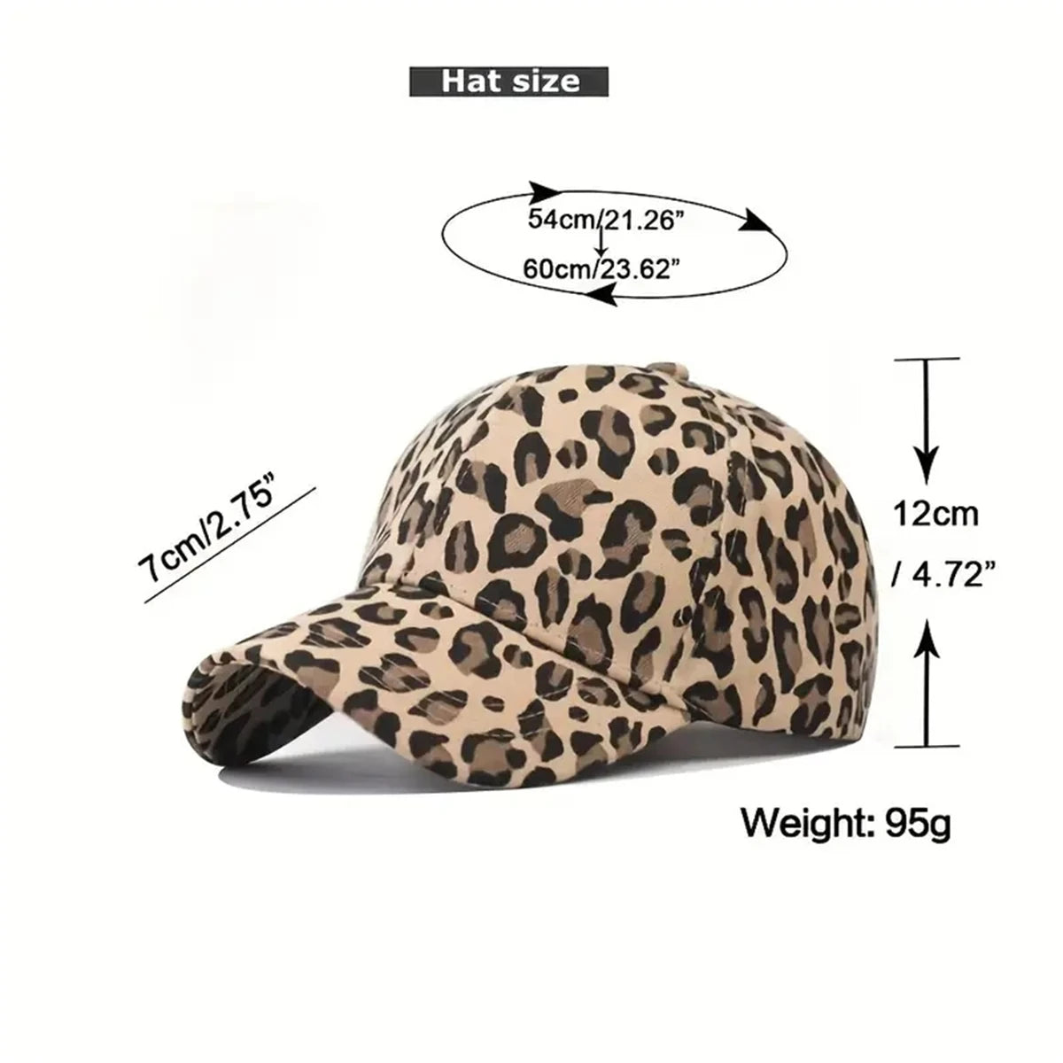 wild chic leopard cap