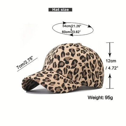 Wild Chic Leopard Cap