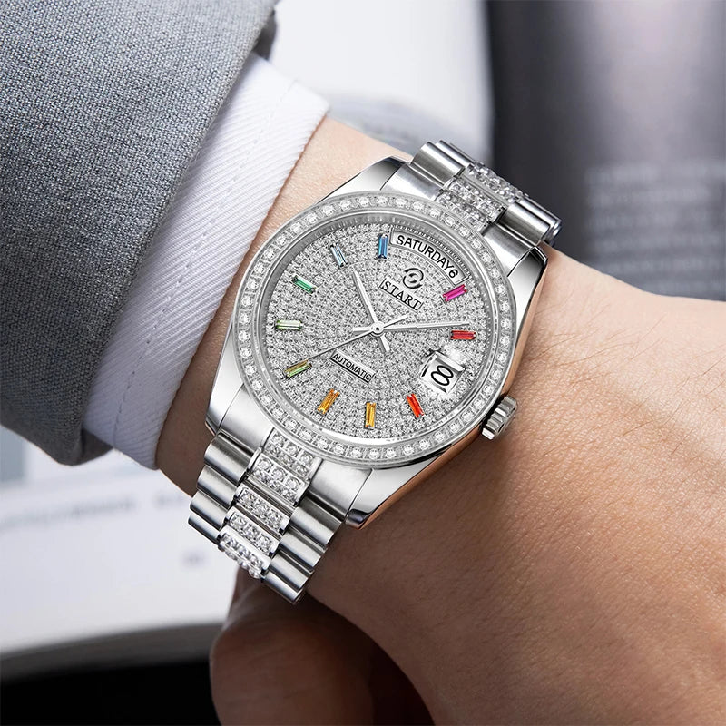 the radiant rainbow timepiece