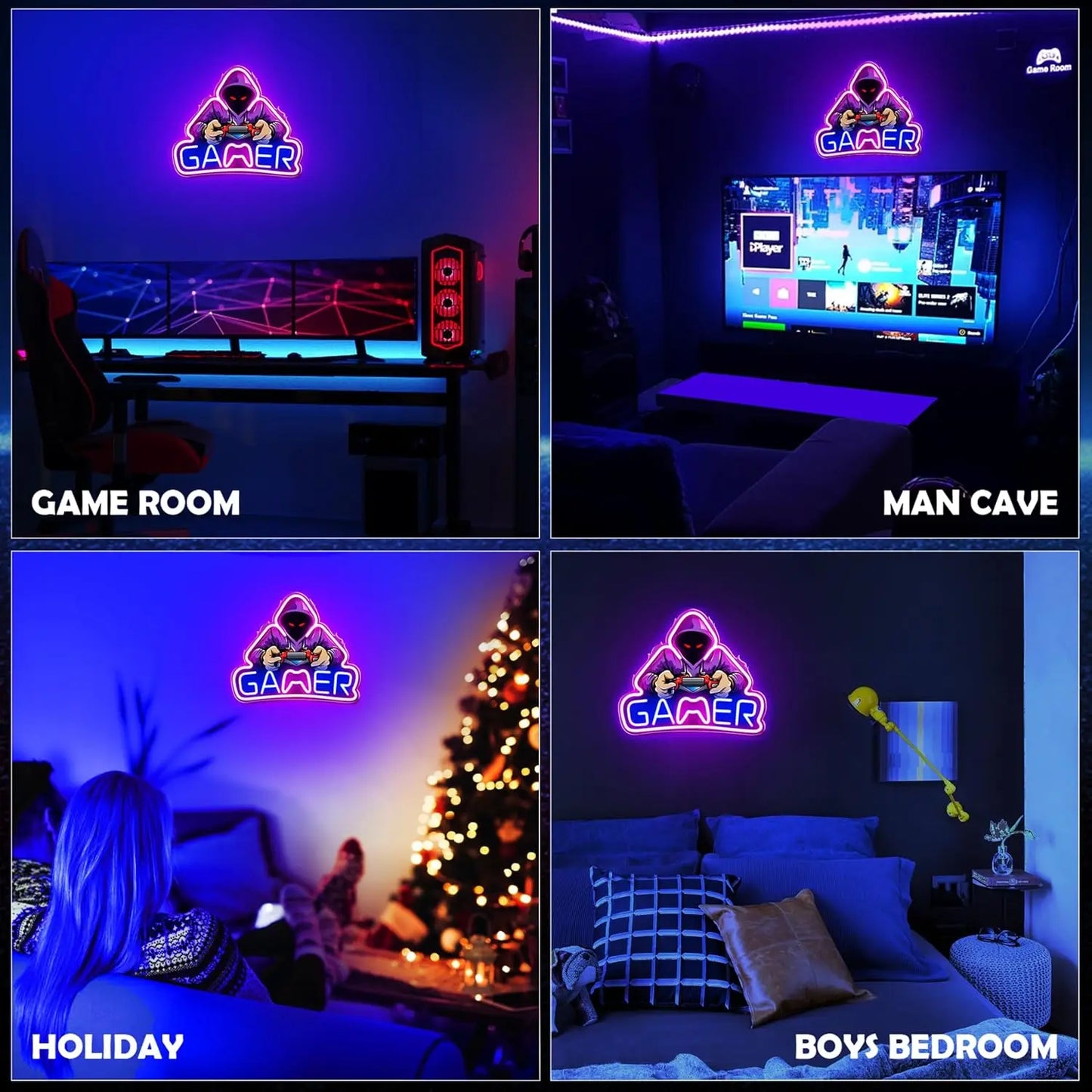 Gamer Neon LED Sign