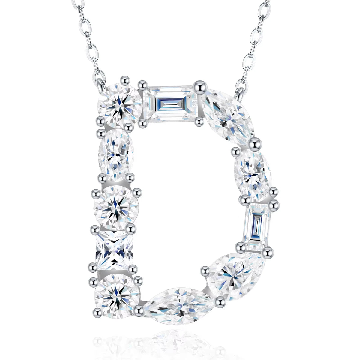 Diamond Letter Necklace