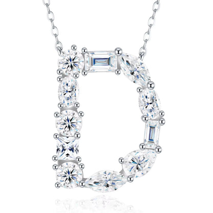Diamond Letter Necklace