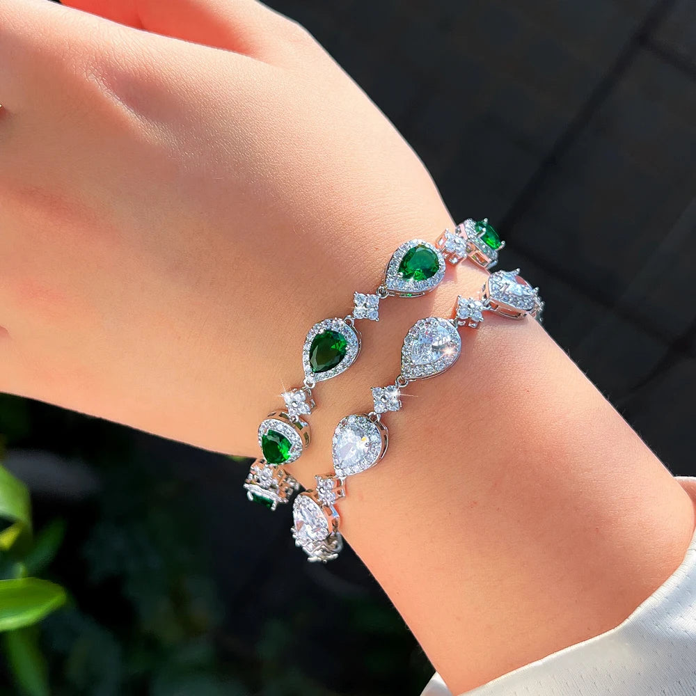 Rain-Droplet Star Bracelet