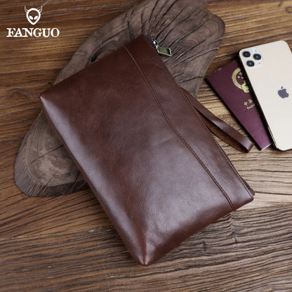 Mad Horse Leather Clutch