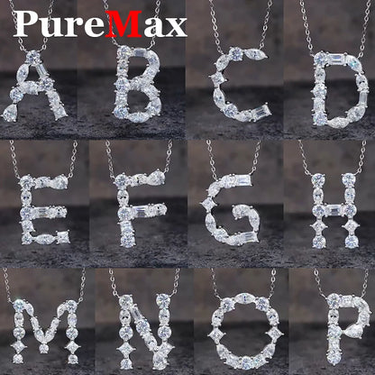 Diamond Letter Necklace