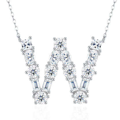 Diamond Letter Necklace