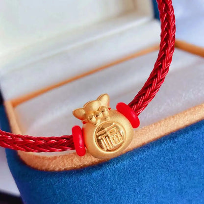 The Lucky Coin Bag — 0.75G 999 Pure 24K Gold