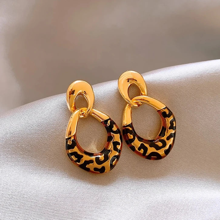 retro hoop earrings