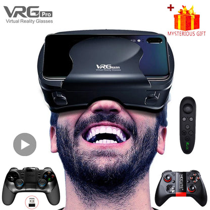 Virtual Reality Headset – 3D Glasses for Smartphone