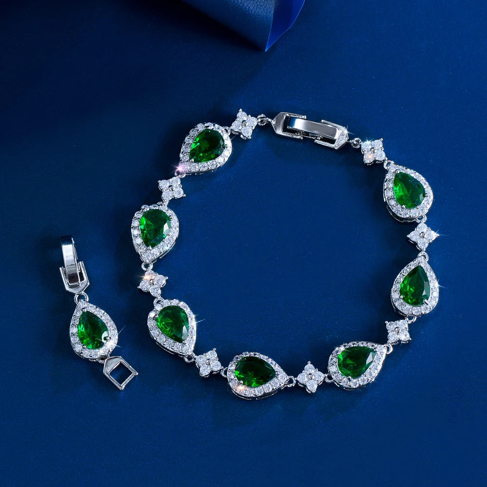 Rain-Droplet Star Bracelet