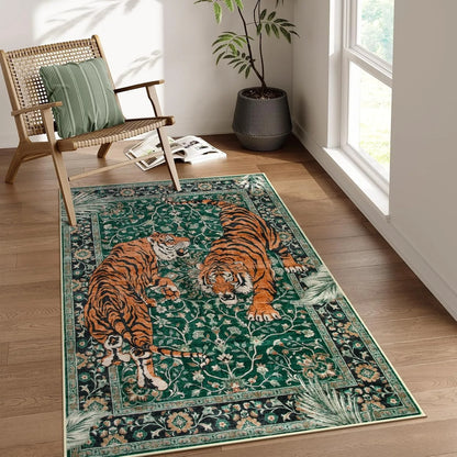 Persian Tiger Rug - Large Area Carpet