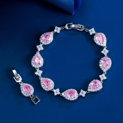 Rain-Droplet Star Bracelet
