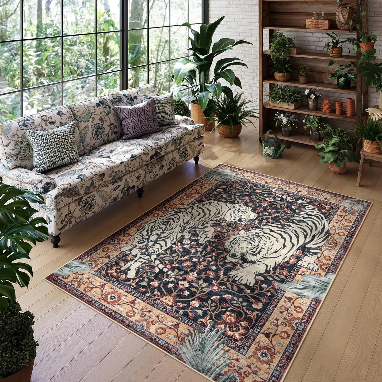 Persian Tiger Rug - Large Area Carpet