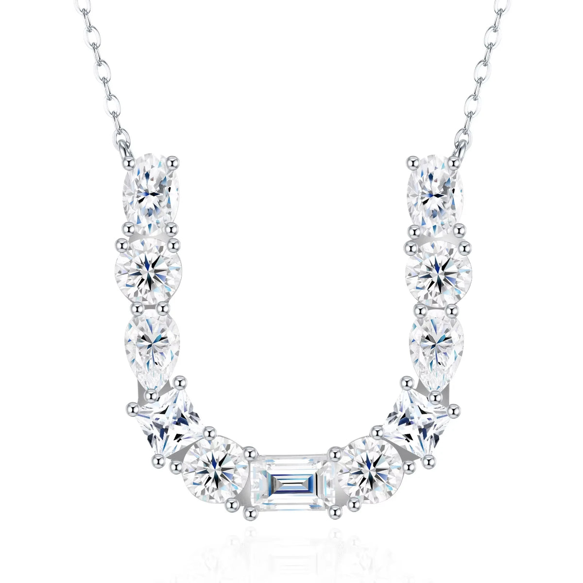 Diamond Letter Necklace