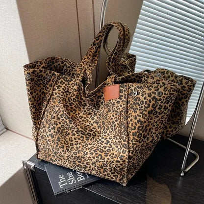 Leopard Vintage Tote