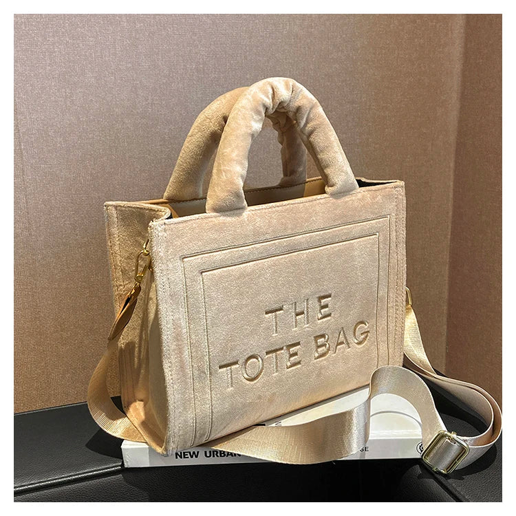 the tote bag – velour edition