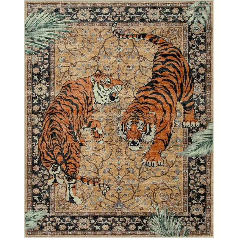 Persian Tiger Rug - Large Area Carpet