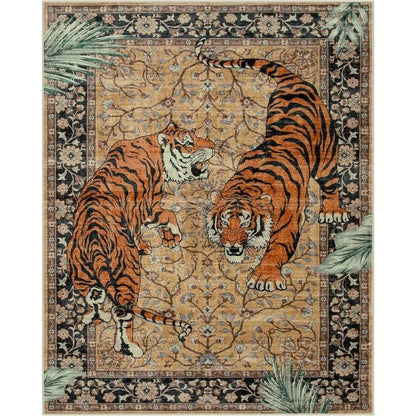 Persian Tiger Rug - Large Area Carpet