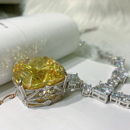 Sol Guajiro — Citrine & Moissanite Collar