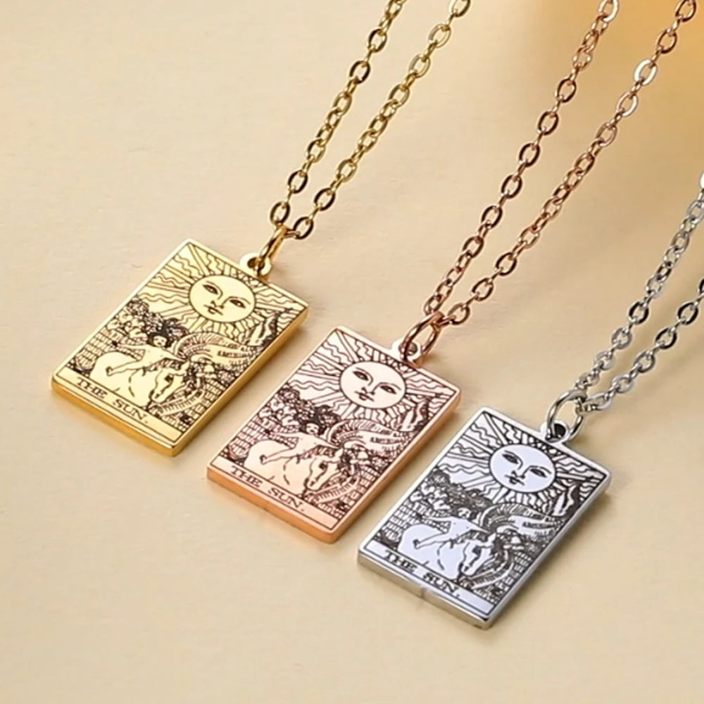 Tarot Cards Necklace